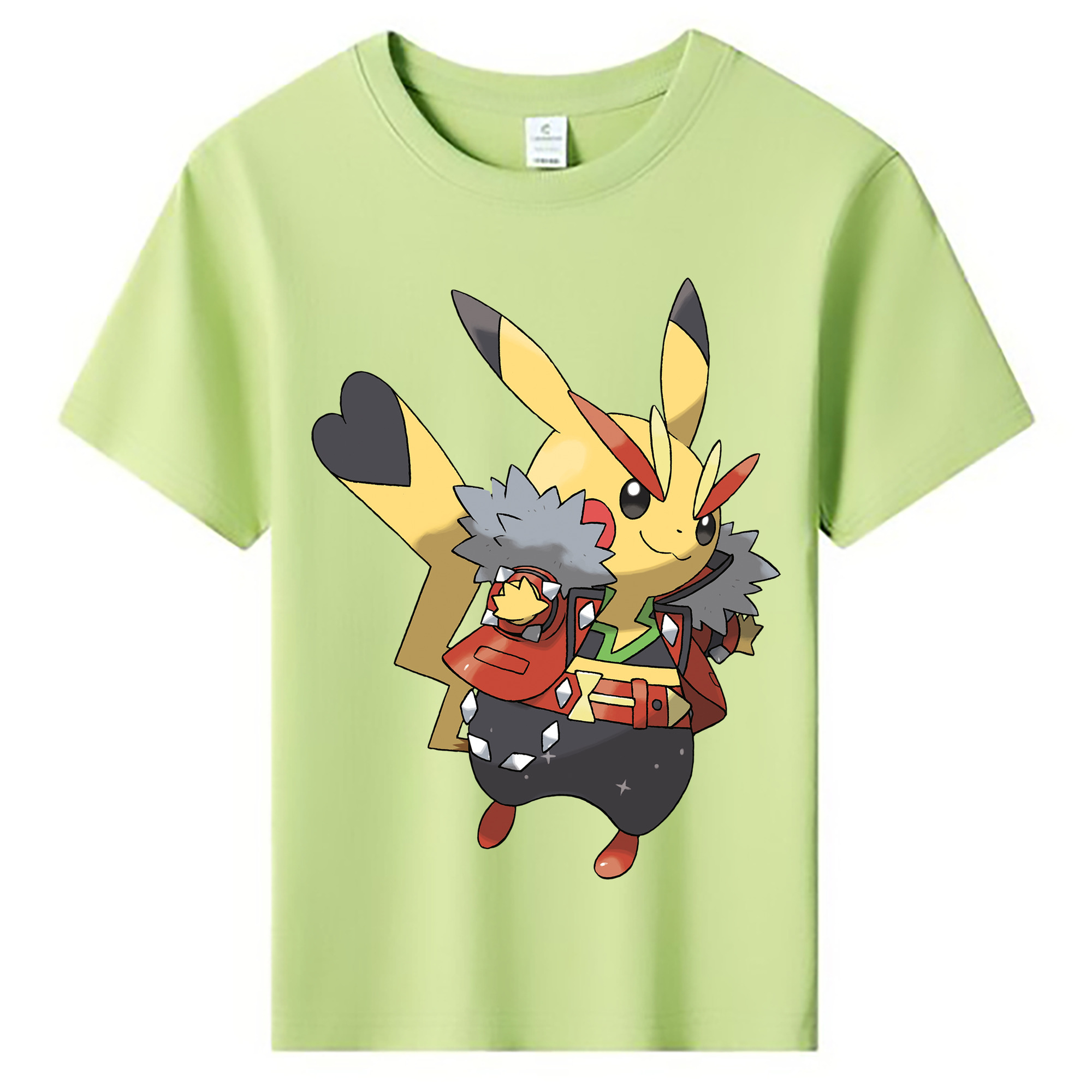 （画像用） ポケットモンスター Pokémon 綿100％キッズTシャツ（フロントプリント）